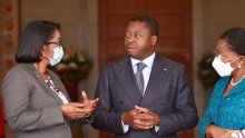 Rose Christiane Ossouka Raponda reçue par les plus hautes autorités togolaises