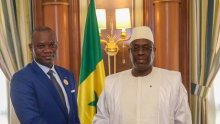 Brice Clotaire Oligui Nguema s’entretient avec le président sénégalais Macky Sall