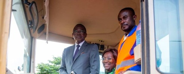 Lancement des travaux d’achèvement de la route Ndendé-Tchibanga 