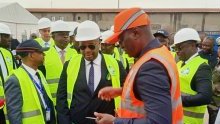 Port-Gentil&nbsp;: Oligui Nguema enchaîne les inaugurations à fort impact social