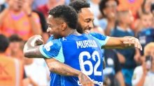 Marseille vs Aston Villa : Aubameyang claque un doublé pour son retour en France