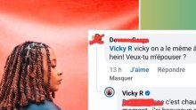 Un fan déclare sa flamme à Vicky R et lui demande sa main en ligne