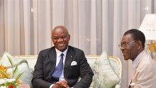 Brice Clotaire Oligui Nguéma s’entretient à Malabo avec le président équatoguinéen